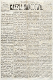 Gazeta Narodowa. 1866, nr 6