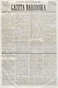 Gazeta Narodowa. 1866, nr 8