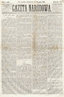 Gazeta Narodowa. 1866, nr 13