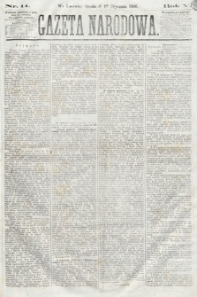 Gazeta Narodowa. 1866, nr 14