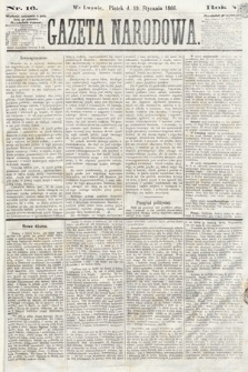 Gazeta Narodowa. 1866, nr 16