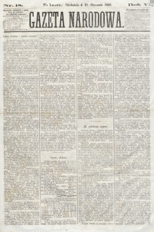 Gazeta Narodowa. 1866, nr 18
