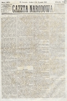 Gazeta Narodowa. 1866, nr 20