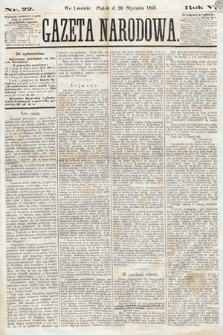 Gazeta Narodowa. 1866, nr 22