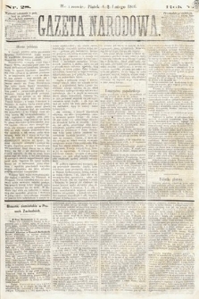 Gazeta Narodowa. 1866, nr 28