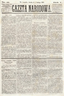 Gazeta Narodowa. 1866, nr 31