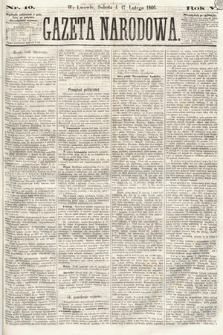 Gazeta Narodowa. 1866, nr 40