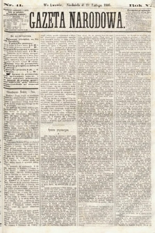 Gazeta Narodowa. 1866, nr 41