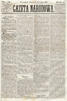 Gazeta Narodowa. 1866, nr 42