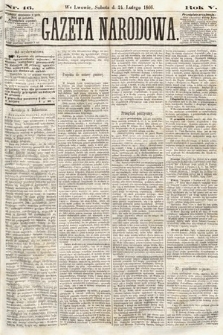 Gazeta Narodowa. 1866, nr 46