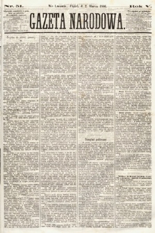 Gazeta Narodowa. 1866, nr 51