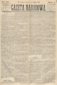 Gazeta Narodowa. 1866, nr 70