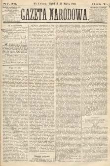 Gazeta Narodowa. 1866, nr 75