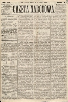 Gazeta Narodowa. 1866, nr 76