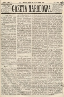 Gazeta Narodowa. 1866, nr 78