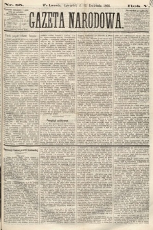 Gazeta Narodowa. 1866, nr 85