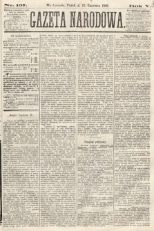 Gazeta Narodowa. 1866, nr 137