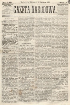 Gazeta Narodowa. 1866, nr 140