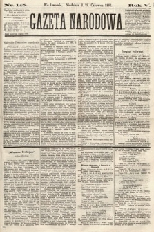 Gazeta Narodowa. 1866, nr 145
