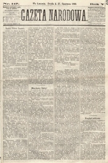 Gazeta Narodowa. 1866, nr 147