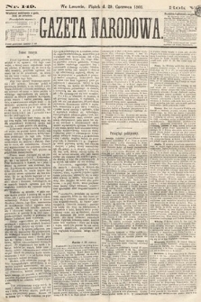 Gazeta Narodowa. 1866, nr 149