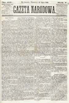 Gazeta Narodowa. 1866, nr 157