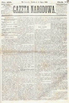 Gazeta Narodowa. 1866, nr 158