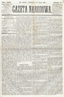 Gazeta Narodowa. 1866, nr 162