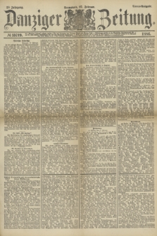 Danziger Zeitung. Jg.28, № 15719 (27 Februar 1886) - Abend=Ausgabe. + dod.