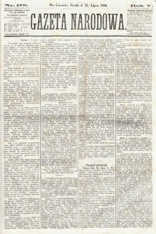Gazeta Narodowa. 1866, nr 170