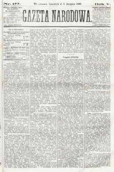 Gazeta Narodowa. 1866, nr 177