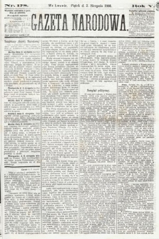 Gazeta Narodowa. 1866, nr 178