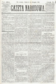 Gazeta Narodowa. 1866, nr 184