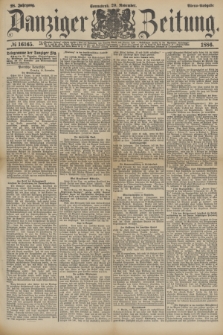 Danziger Zeitung. Jg.28, № 16165 (20 November 1886) - Abend=Ausgabe.