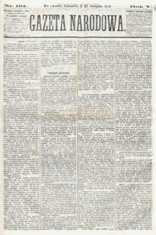 Gazeta Narodowa. 1866, nr 194