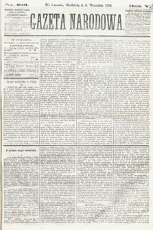 Gazeta Narodowa. 1866, nr 203