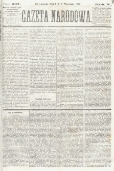 Gazeta Narodowa. 1866, nr 207