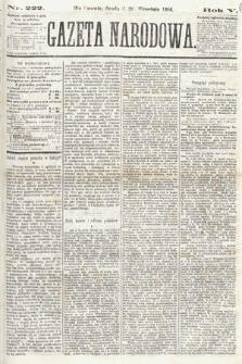 Gazeta Narodowa. 1866, nr 222