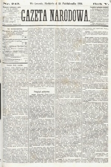 Gazeta Narodowa. 1866, nr 243