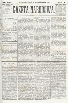 Gazeta Narodowa. 1866, nr 250