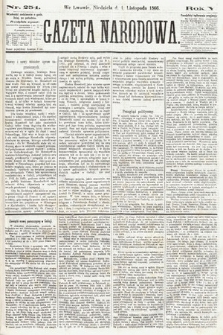 Gazeta Narodowa. 1866, nr 254
