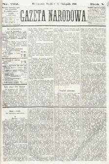 Gazeta Narodowa. 1866, nr 262