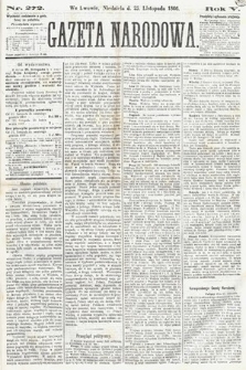 Gazeta Narodowa. 1866, nr 272