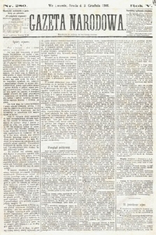 Gazeta Narodowa. 1866, nr 280