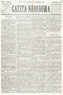 Gazeta Narodowa. 1866, nr 283