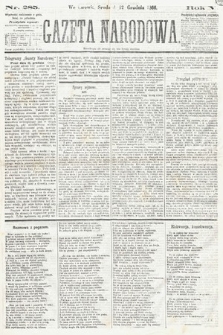 Gazeta Narodowa. 1866, nr 285