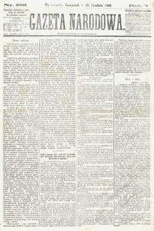 Gazeta Narodowa. 1866, nr 286