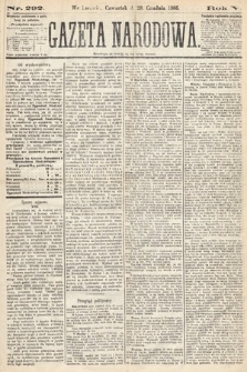 Gazeta Narodowa. 1866, nr 292