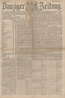 Danziger Zeitung. Jg.34, Nr. 18714 (23 Januar 1891) - Morgen-Ausgabe.