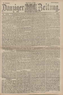 Danziger Zeitung. Jg.34, Nr. 18879 (2 Mai 1891) - Abend-Ausgabe. + dod.